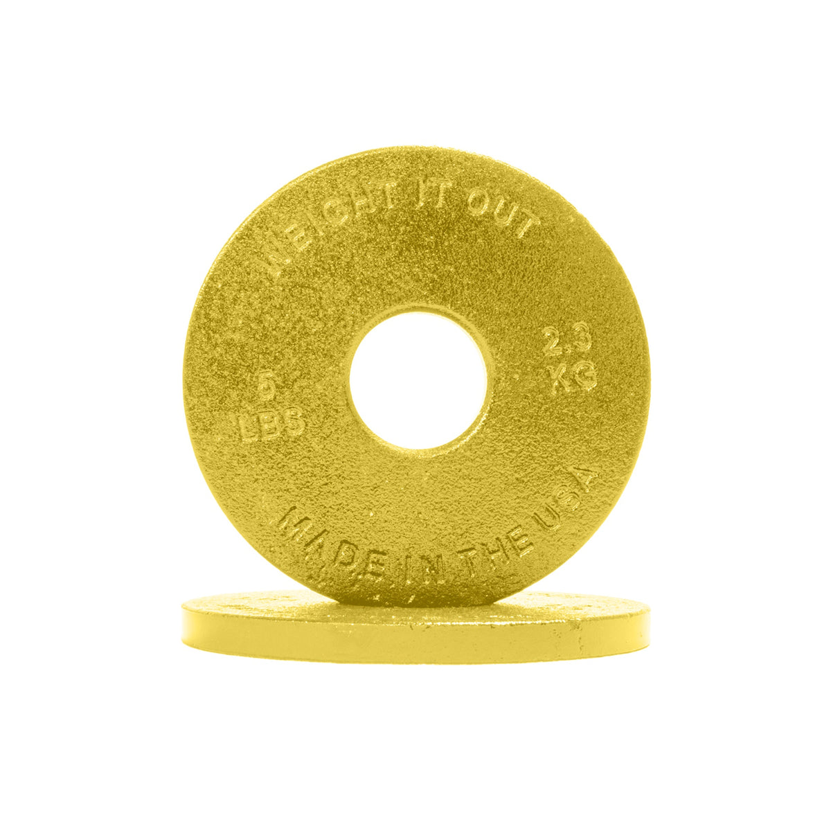Cast Iron Machined Weight Plate Pairs