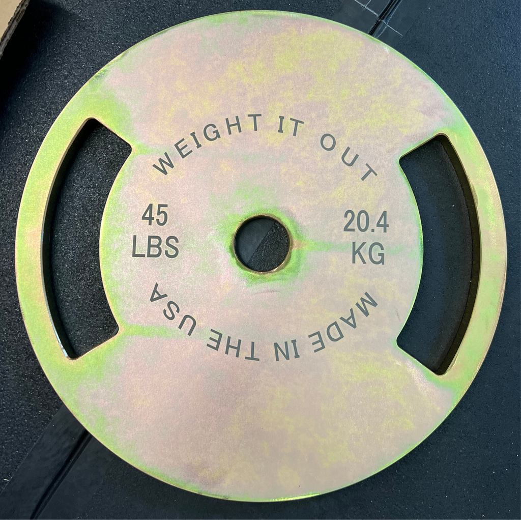 Solid Steel Calibrated Weight Plate Sets Preorder