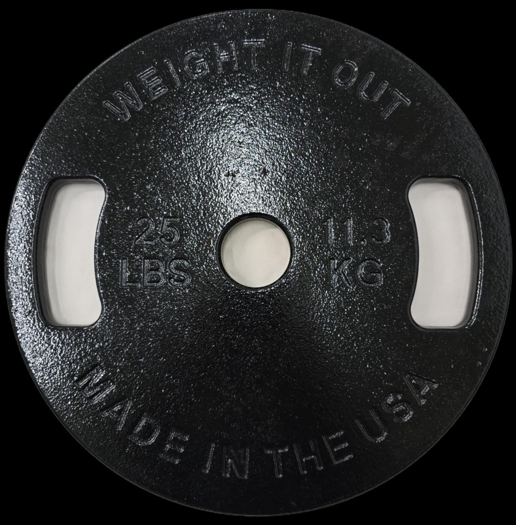 Cast Iron Machined Weight Plate Sets