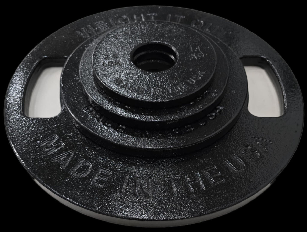 Cast Iron Machined Weight Plate Sets