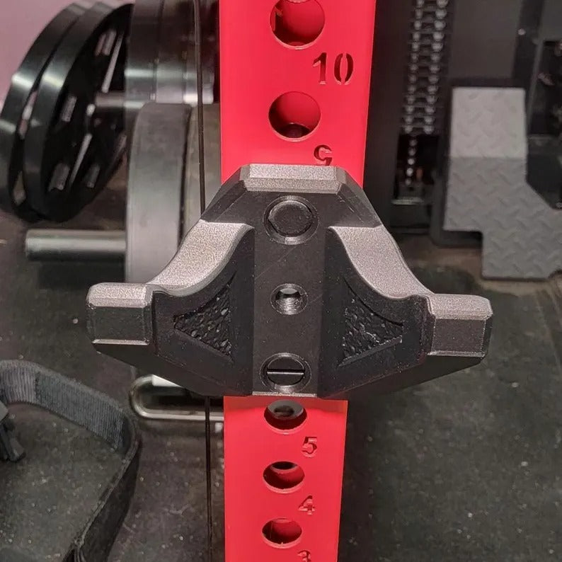 Rack Mounted EZ Curl Bar Holder: The Bar Bunker | Carbon Strength