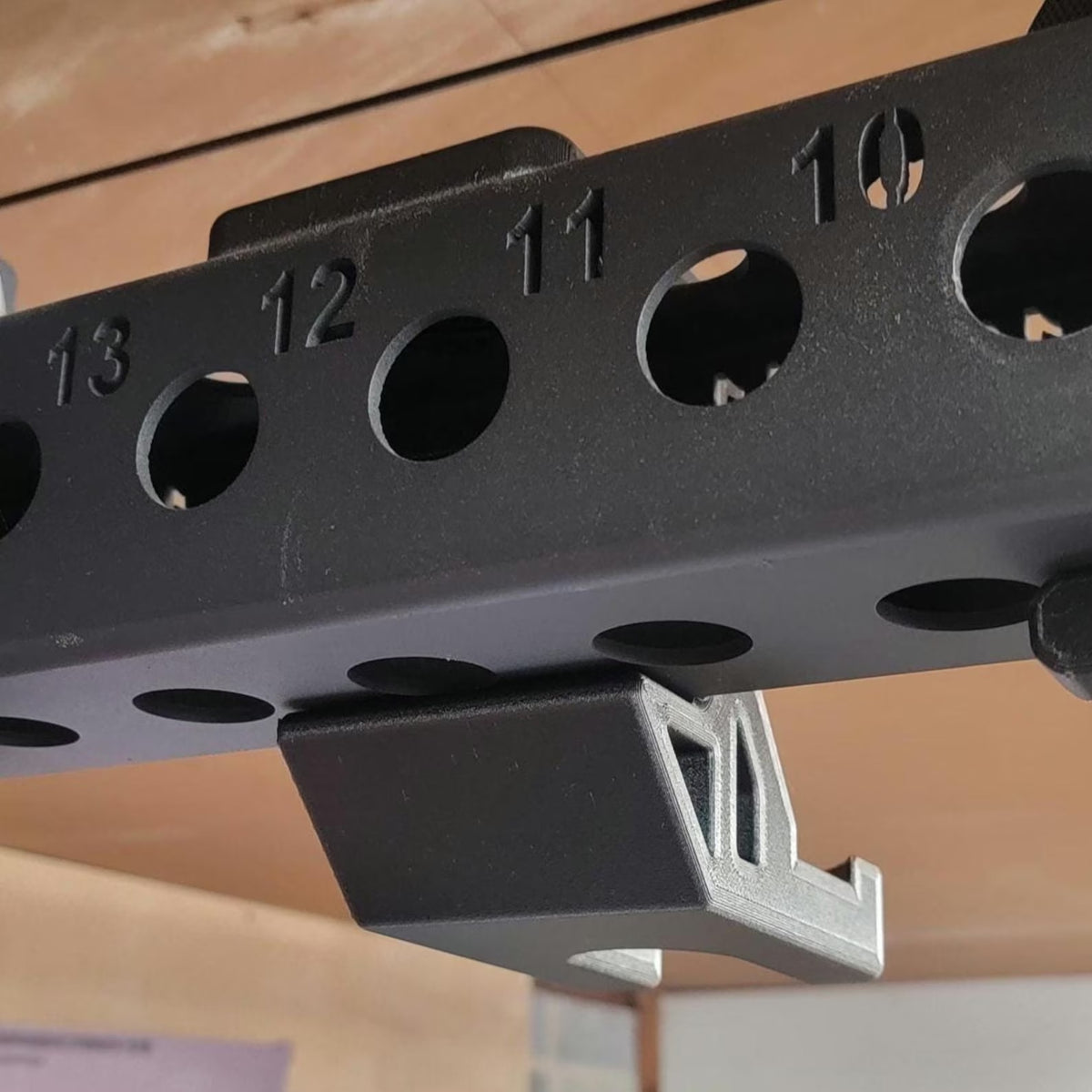 Vertical Barbell Hanger | Crossmember Mount