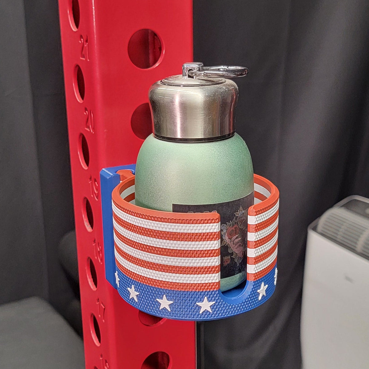 USA FLAG - Rack Mounted Cup Holder