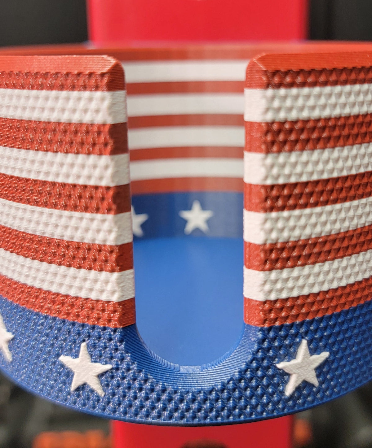 USA FLAG - Rack Mounted Cup Holder