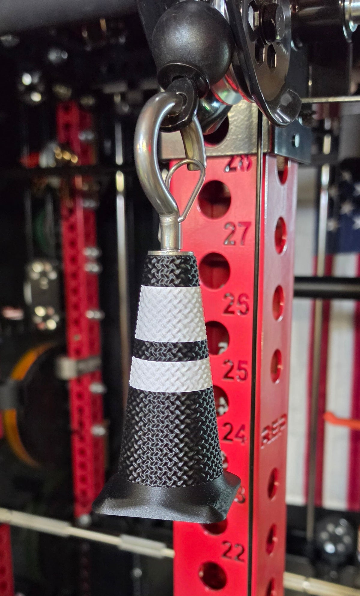 Traffic Cone Cable Attachment