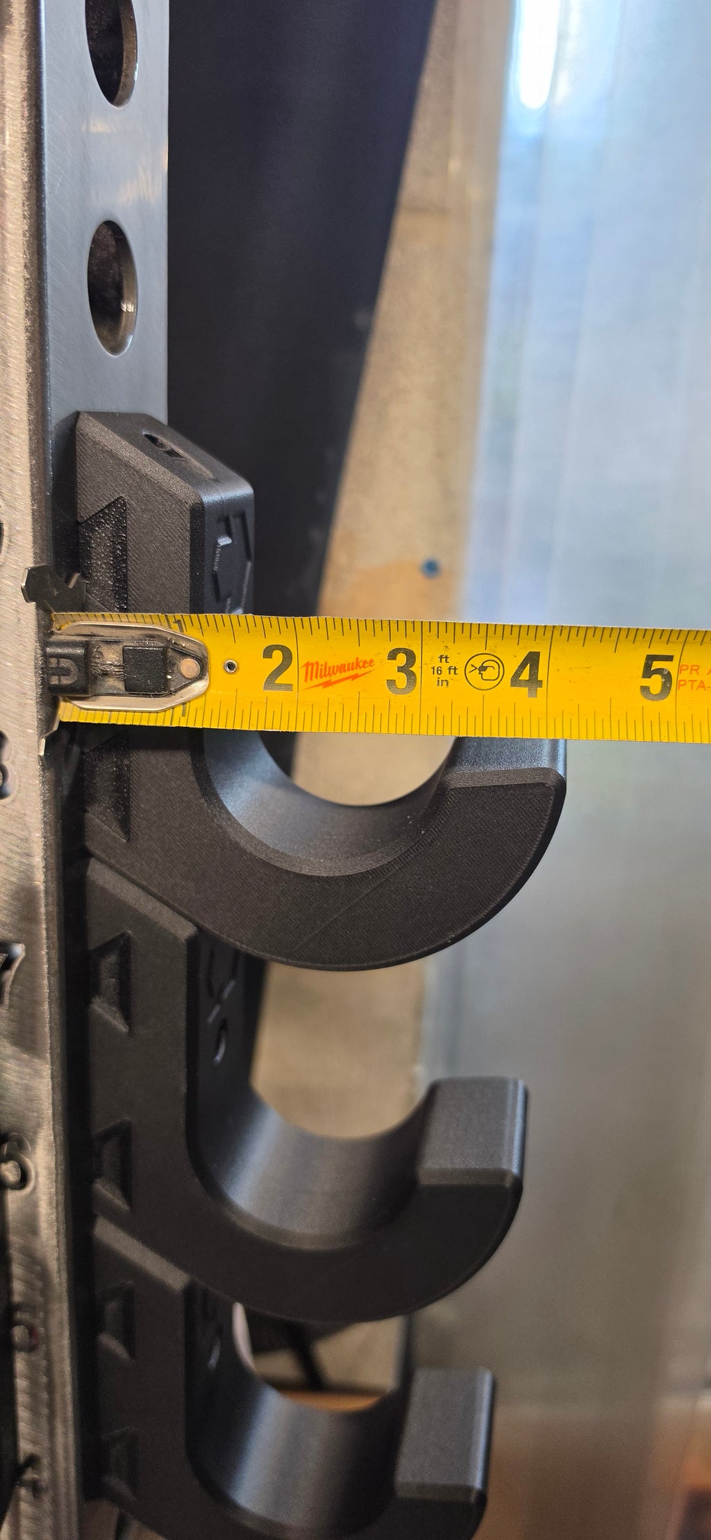 V2 Rack/Wall Mounted Horizontal Barbell Storage